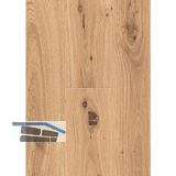 ADMONTER Bodenmuster Landhausdiele Eiche Frijo, geb�rstet stone ge�lt