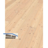 ADMONTER Landhausdiele L�rche Alba, geb�rstet, wei� ge�lt, 15 mm