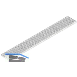 DACHFIX STEEL 135 Fassaden- und Flachdachentw�sserung Rost 30/10