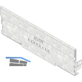 DACHFIX STEEL 135 Fassaden- und Flachdachentw�sserung Deckel Type 45