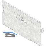 DACHFIX STEEL 135 Fassaden- und Flachdachentw�sserung Deckel Type 75