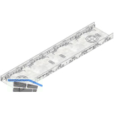 DACHFIX STEEL 205 Fassaden- und Flachdachentw�sserung Rinne Type 45