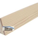 ADMONTER Sockelleiste L�rche Weiss ge�lt, 15/35