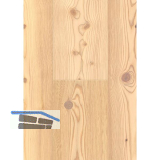 ADMONTER Landhausdiele L�rche Wei�, geb�rstet natur ge�lt, 15 mm