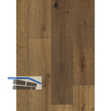 ADMONTER Landhausdiele Eiche Aurum Rustic, geb�rstet natur ge�lt, 15 mm