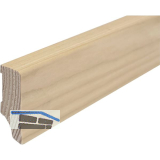 ADMONTER Sockelleiste L�rche Wei� ge�lt, 16/40