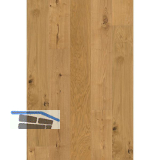 HARO Bodenmuster Landhausdiele Black Line Eiche lebhaft original ge�lt