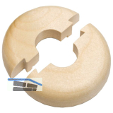 HARO Heizk�rperrosette Massivholz Ahorn farblos lackiert 19/50 mm 3/8�