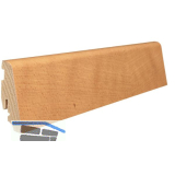 HARO Massiv-Sockelleiste furniert Buche ged�mpft ge�lt, 19x58
