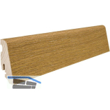 HARO Massiv-Sockelleiste furniert Eiche strukturiert ge�lt, 19x58