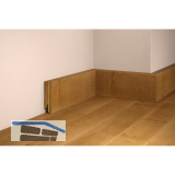 TILO Sockelleiste Eiche Alpin Caramel, massiv, versiegelt, geb�rstet 17/50