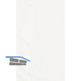 Paneele Quadro Plus E1 200x2000 mm, Edelwei�