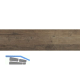 LICO Sockelleiste Vinyl HDF, Altholz Mocca, 18/45