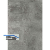 LICO Vinylboden HDF Star Line, Betonstein, 10 mm