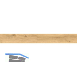 LICO Sockelleiste Vinyl HDF, Roheiche, 18/45