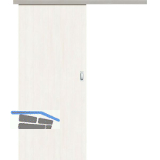 SOLIDO Donau Schiebet�re Set CPL Authentic Bianco l�ngs, 1020x2070 mm