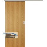 SOLIDO Donau Schiebet�re Set CPL Eiche Premium, 920x2070 mm