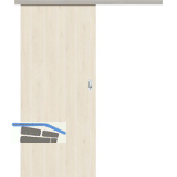 SOLIDO Donau Schiebet�re Set CPL Authentic Perl l�ngs, 920x2070 mm