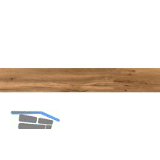 LICO Sockelleiste Vinyl HDF, Herbsteiche, 18/45