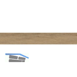 LICO Sockelleiste Vinyl HDF, Steineiche, 18/45