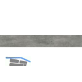LICO Sockelleiste Vinyl HDF, Cement Steel, 18/45