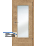 SOLIDO Smart Innent�re CPL Asteiche strukt. quer GL A Rechts TBA 750/2030 mm