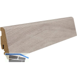 HARO Laminat Sockelleiste Eiche Emilia samtgrau, 19/58