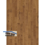 HARO Landhausdiele Plaza Bernsteineiche Alpin struktur, naturaLinplus Natur�l