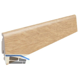 HARO Laminat Sockelleiste Eiche italica creme, 19/58