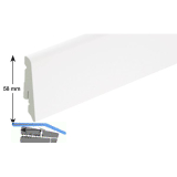 HARO Sockelleiste wei�, wasserfest 13,5/58