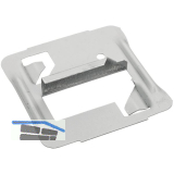 HARO Wandverkleidungssystem Klammern f�r Parkett 13,5 mm