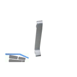 Verbindungsst�ck silber 15 x 60 mm