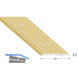 K�GELE Abdeckprofil Alu sand eloxiert 30/1000 mm