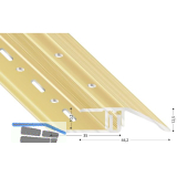 K�GELE Schr�gprofil 1000 sand eloxiert