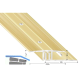 K�GELE �bergangsprofil 1000 sand eloxiert