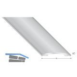 K�GELE Abdeckprofil Edelstahl, selbstklebend, Breite 40mm, 2700mm