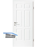 SOLIDO Stilt�re Gloriette 106 wei� lackiert VB Rechts TBA 900/2030 mm