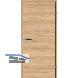 SOLIDO Smart Innent�re CPL Saloon Eiche quer 2 Lisenen VB Links TBA 800/2030 mm