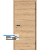 SOLIDO Smart Innent�re CPL Saloon Eiche quer 4 Lisenen VB RE TBA 750/2030 mm