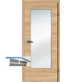 SOLIDO Smart Innent�re CPL Saloon Eiche quer 4 Lisenen GL RE TBA 800/2030 mm