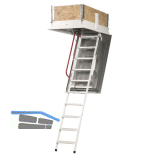 WIPPRO Dachbodentreppe Isotec Luxe, 700/1100 mm