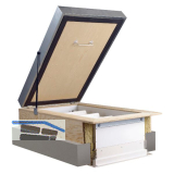 WIPPRO W�rmeschutzhaube f�r Normma�e 1200/600 mm