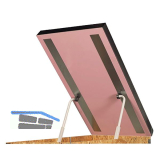 WIPPRO automatischer Oberdeckel ADH-II mit W�rmed�mmung zu Isotec 700/1200 mm