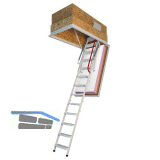 WIPPRO Dachbodentreppe Klimatec 160, 700/1200 mm