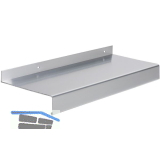 Au�enfensterbank Soft 40 Aluminium blank 225 mm