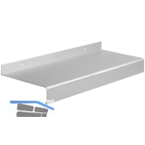 Au�enfensterbank Soft 40 Aluminium natur eloxiert 195 mm