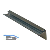 Loggia Abschluss Standard 25 blank L�nge 380mm rechts