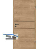 SOLIDO Smart Innent�re CPL Asteiche 2 Lisenen schwarz VB LI TBA 950/2030 mm