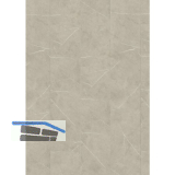 TILO Eleganto Vinylboden, Marmor Polar, gefast, wave