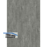 TILO Eleganto Vinylboden, Concrete Natur, gefast, wave